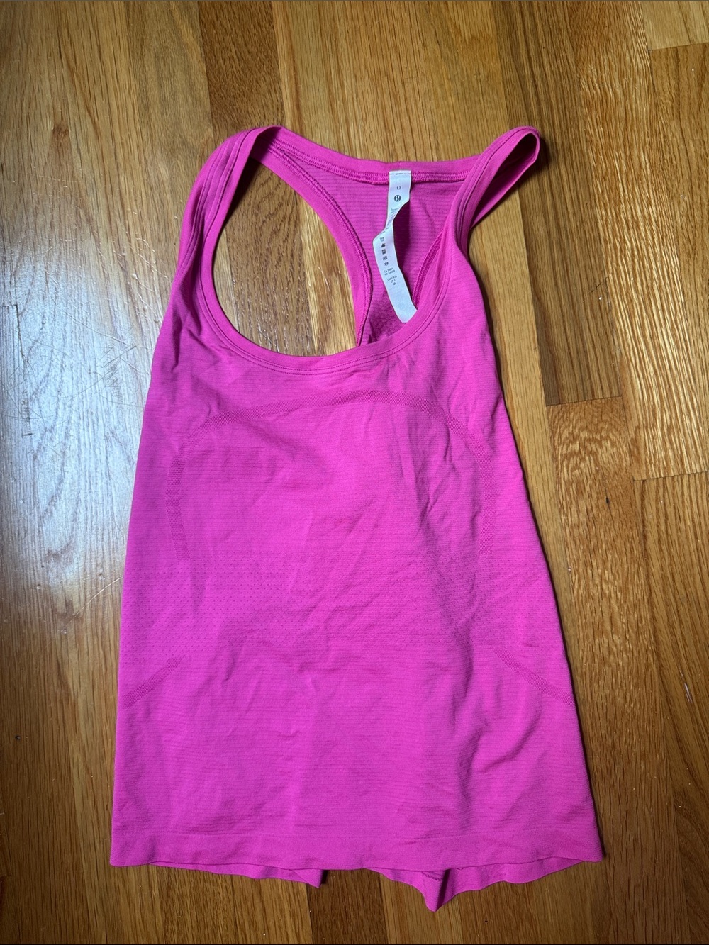 lululemon athletica Hot Pink Racerback Tank